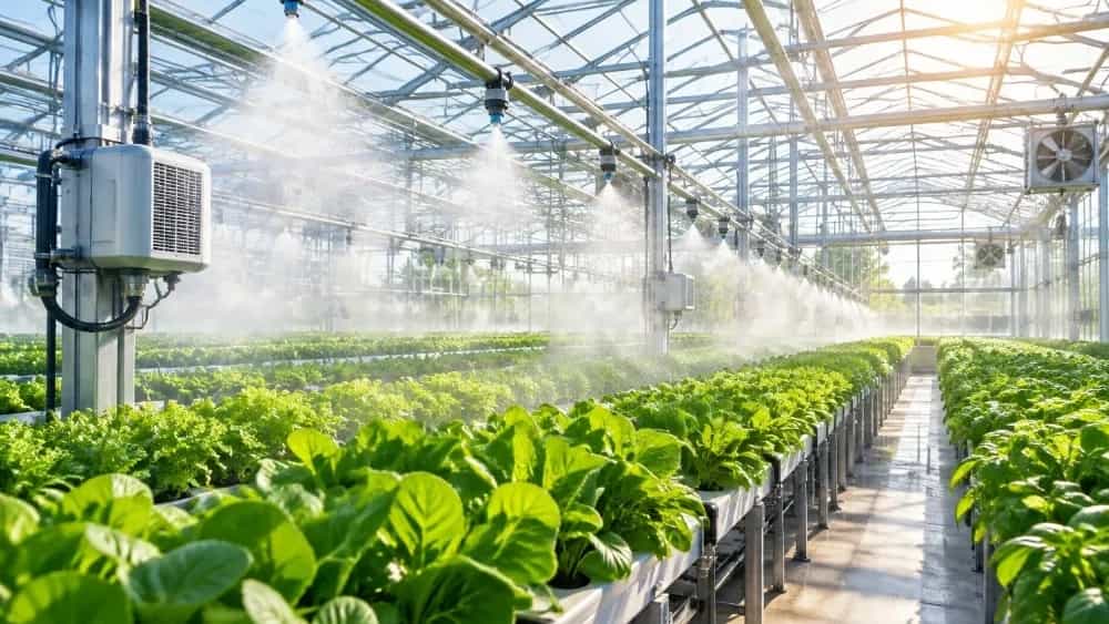 خرید رطوبت‌ساز صنعتی گلخانه در اصفهان با مشاوره تنظیم رطوبت سالن